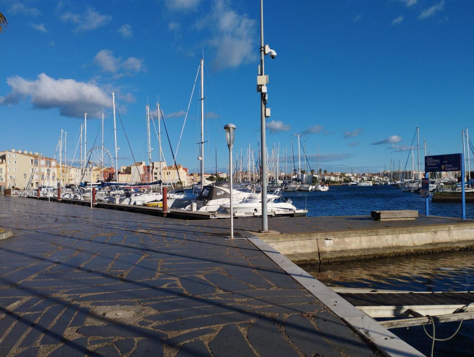 Studio 4 Couchages Avec Piscine D'Ete Vue Port Agde Zewnętrze zdjęcie